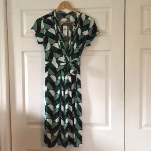Ann Taylor Factory Wrap Dress NWT